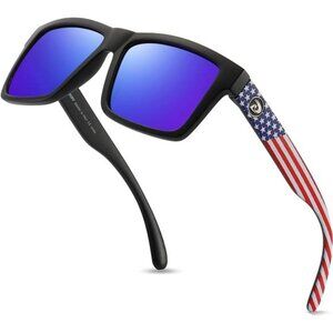 Classic Square Polarized Sunglasses UV400 Protection Sun Glasses D805